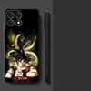 Case for Honor X9a X7b X7 X9c 70 X9b 90 Pro X6a X8c X8a X8 X8b Magic5 Lite 8X X5b X6 X7c Black Soft Phone Cover Dragon Ball Goku