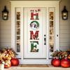 4 pcs Self Adhesive Christmas Wall Decoration 2D Flat Xmas Door Ornaments Wall Decor  Bedroom