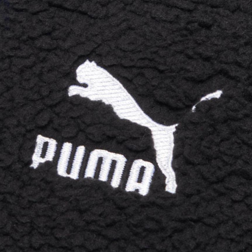 Puma Цветной блок, дубленка, повседневная спортивная куртка средней длины с капюшоном, мужская верхняя одежда, черная 532171-01