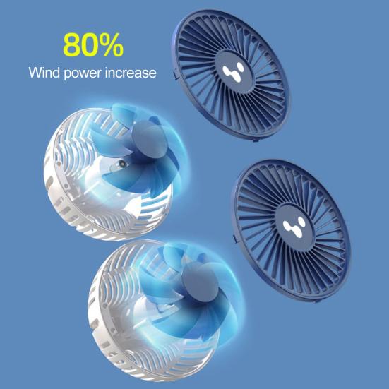 Удобный автомобильный охлаждающий вентилятор с 10 лезвиями, регулируемое тепловыделение