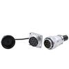 WEIPU WS28 Waterproof IP65 Electrical Connector 2-26 Pin M28 Auto Power Adapter For Solar LED Lighting Display Ebike Motorcycle