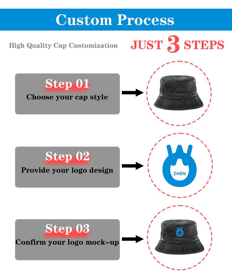 Unisex Best Selaing Outdoor Cow Pattern Reversible Activities Bucket Hats, Custom Print Distressed Hat