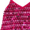 Блестящий топ-топ для клубной вечеринки Shimmer Camisole Club Party Costume Fashion Festival Beach Girls
