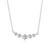 Necklace for 925 Smile Can Be Birthday Popular with Women In Their 20s [FH.bird] Women, Popular, Simple, "I'm Smiling", Silver, Hypoallergenic,
