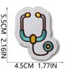 Cartoon Angel In White Embroidered Cloth Sticker Cute Medical Ironing Sticker Schoolbag Clothes Diy Decorative Clothing Patch Sticker