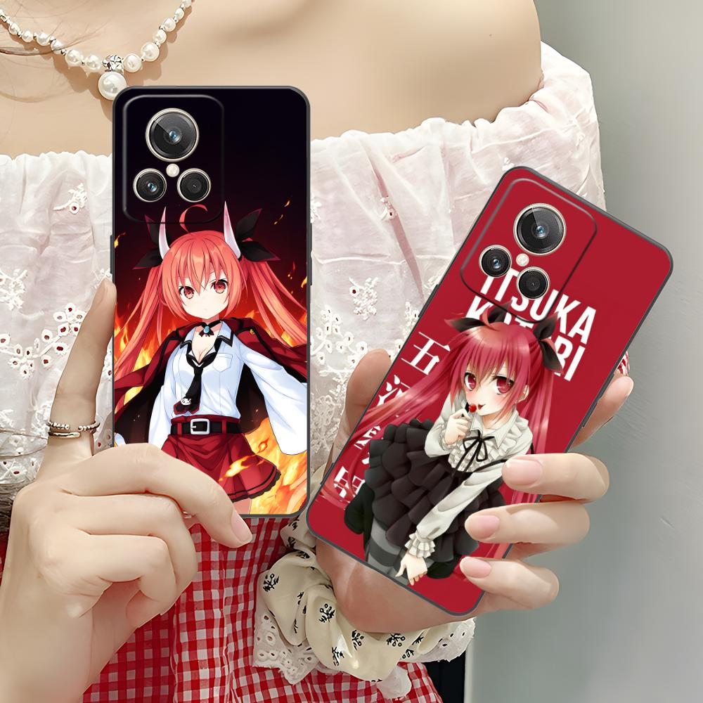 Чехол для мобильного телефона из ТПУ Date a Live Котори Ицука для Realme GT 8 Neo Pro C75 73 71 C67 65 C55 53 C35 31 C20 15 Цветная обложка