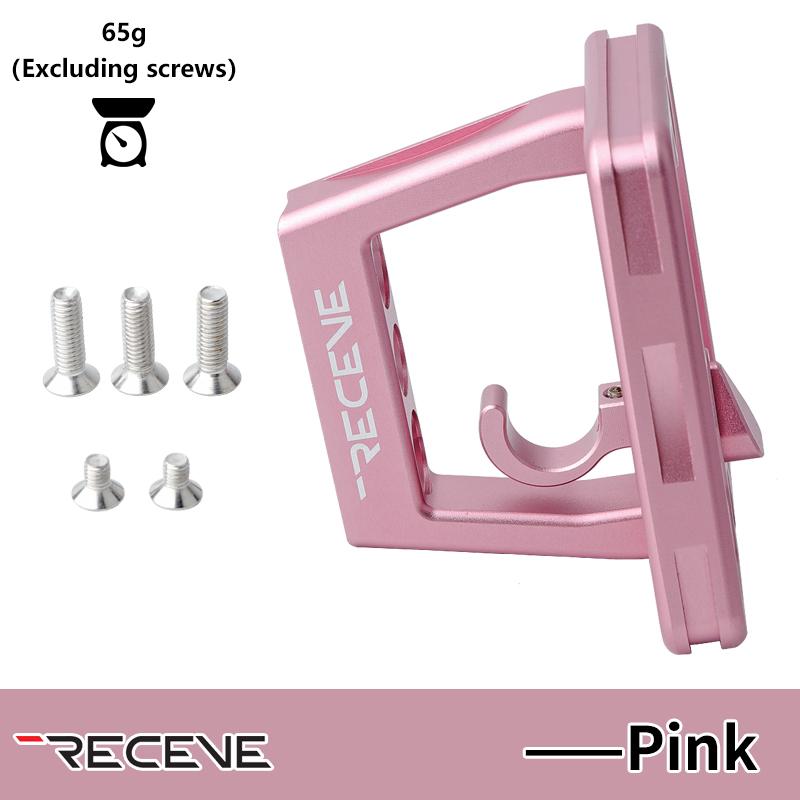 3 Hole Aluminum Split Pig Nose Front Carrier Block Bag Mount Shelf Pad Fit Brompton Folding Bike BMX Accessories