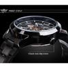 WINNER  Fashion Mechanical Hollow Waterproof Automatic Mechanical Watch