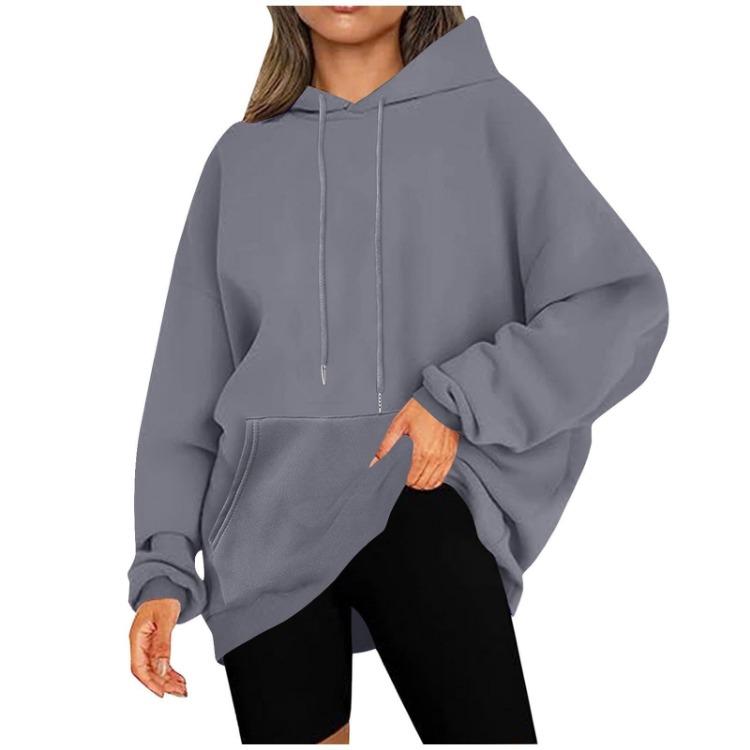 Women Casual Oversized Hooded Sweatshirt Long Sleeve Pullover Tops Hoodies