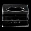 1 piece transparent towel box towel holder with living room storage at home Useful tissue dispenser |