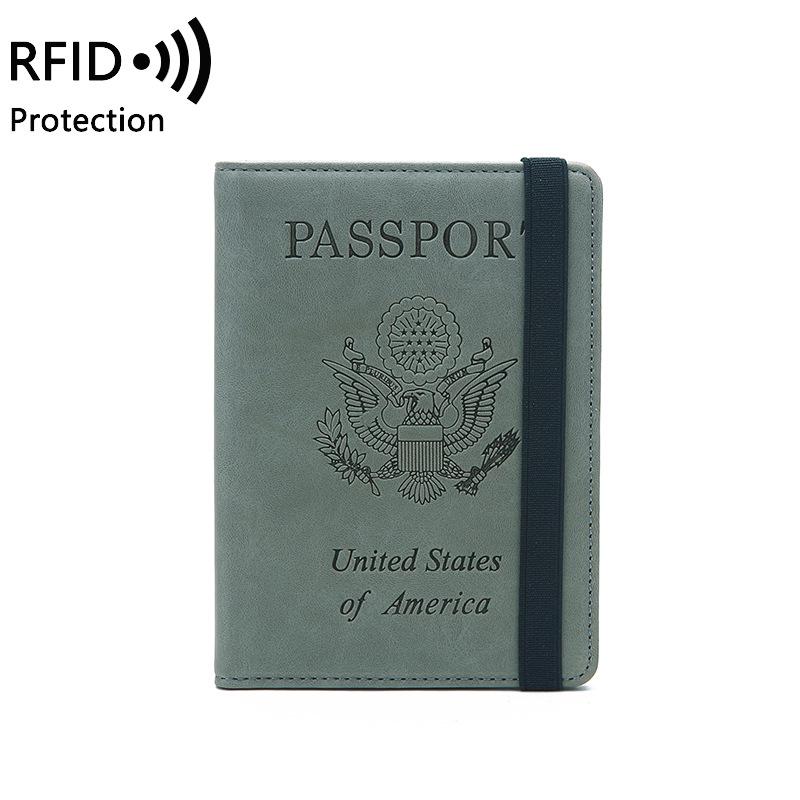 Держатель для RFID-паспорта: Многофункциональный кошелек для путешествий для защиты билетов, карт и документов