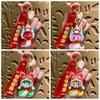 Good Lucky Snake Keychain Lion Dance Snake Key Ring Cute 2025 New Year Pendant  Bag Charm