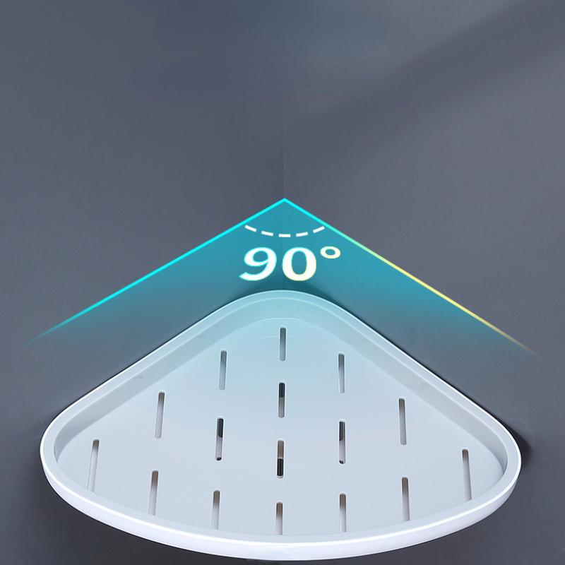 Угловая полка для душа в ванной комнате, держатель для шампуня, полка для корзины, настенные полки для стеллажей, кухонная полка для хранения