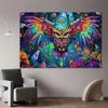 2D Flat Printing Dreamcatcher Owl Backdrop for Spiritual and Bohemian Photoshoot