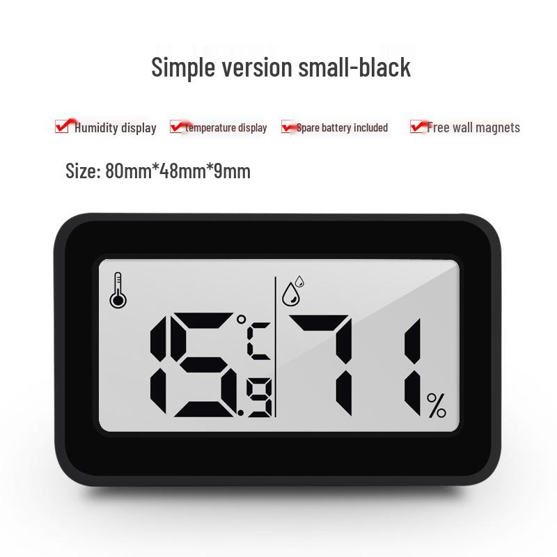 Pandun 1 см Тонкий Цифровой Комнатный Термометр и Гигрометр для Умных Домов