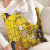 Cartoon The S-Simpsons Cushion Cover Pillow Cover Decor Pillowcase Printed Cushion Case For Couch