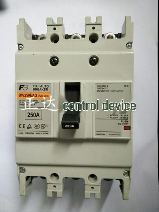 Japanese Fuji Air Switch Circuit Breaker BW250EAG 3P 250A - In Stock