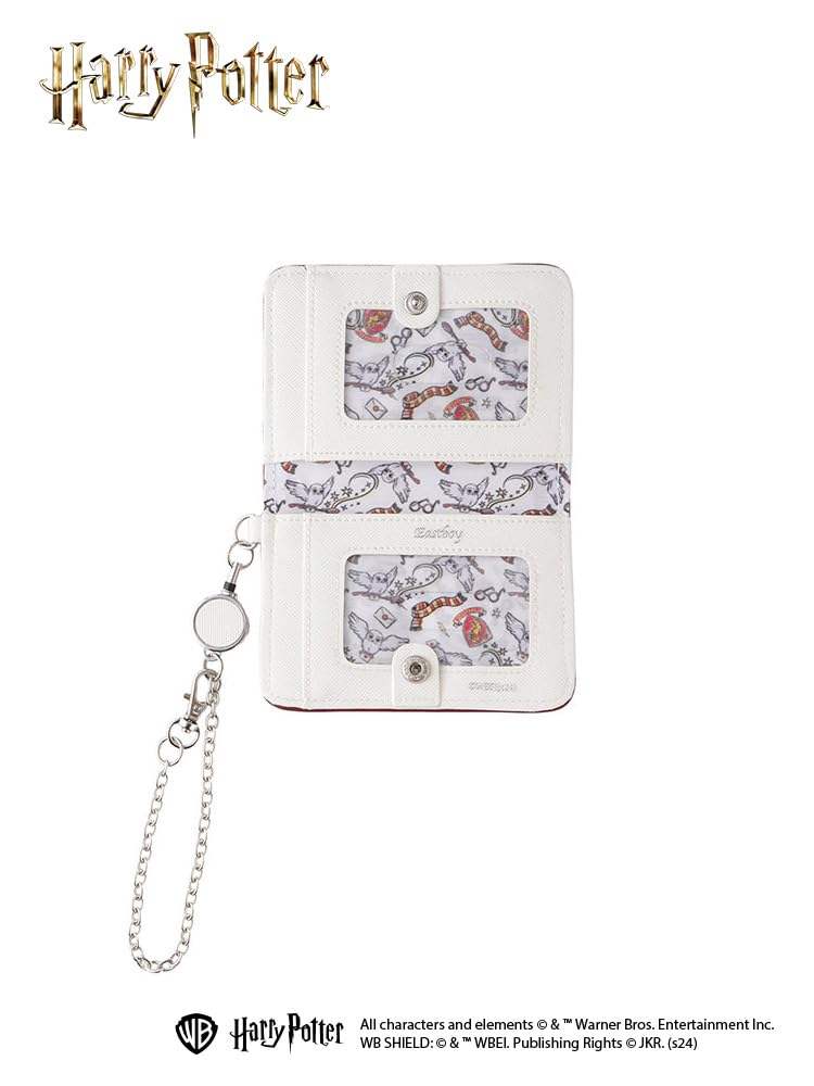 Pass Case Letter Style Pass Case 4319445 Ivory F [East Boy] <Harry Potter/Includes Card> Women's (810)