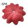 Decorative Pillows for Birthday Gifts Flower Throw Pillow, 18 Inch Floral Cushion, Velvet Round Cushion Chair Pillow with Rhinestone Accent Sofa Couch