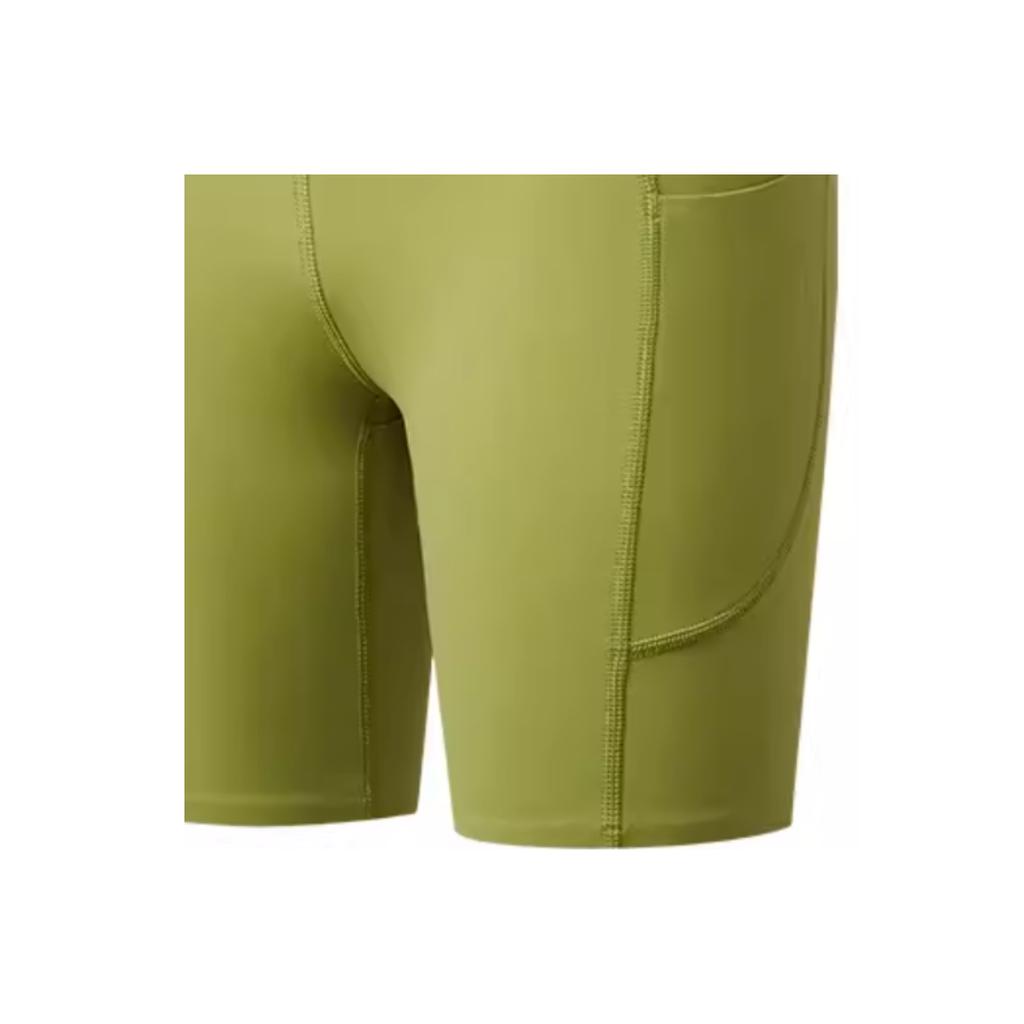 SAUCONY Однотонные компрессионные шорты для бега женские шорты Авокадово-зеленый SC1230013DY-GE68