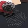 Long Chain Tassel Epaulette Classical Clothing Accessories Vintage Shoulder Brooch  Evening Party