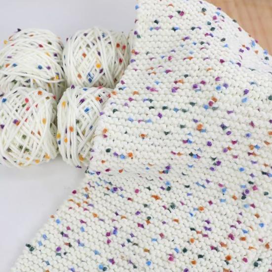 Пряжа для вязания крючком Мягкая удобная многоцелевая вязальная крючком разноцветная меховая нить для домашнего использования