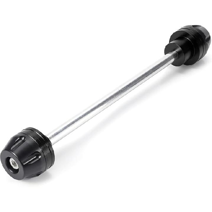 Мотоциклетный передний осевой вилочный краш-слайдер, катушки маятника, подставка для Ducati 1199 1299 для Panigale V4 V2 для Multistrada 1200 (цвет : Передний черный)