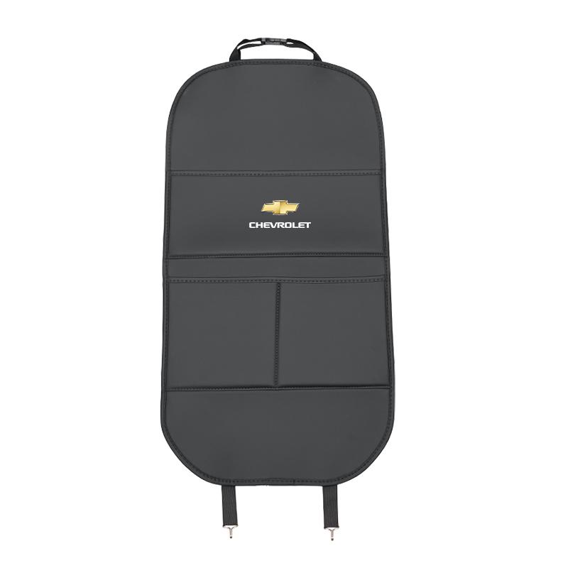 AABHK1 Auto Interiors For Chevrolet Spark Captiva Cruze Tracker Epica Car Seat Back Anti Kick Protectors Cover Mat Leather Seatback Pad