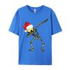 Skull Dab Dabbing Dance Funny Christmas Human Skull T-Shirts T Shirt For Autumn Cotton O Neck Streetwear T-Shirt Tshirt