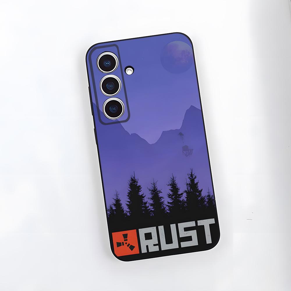 Игровой чехол для телефона RUST для Samsung A25 A13 A33 5G A54 A36 A35 A56 A52 A14 Ударопрочный мягкий чехол