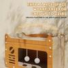 Sturdy Cat Scratching Board Non-Slip Cat Scratching Nest Play Balls Vertical Crawler  Villa