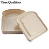 Portable Silicone Food Container Lunch Box Snack Sandwich Toast Box Bento Box