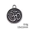 Рождественские украшения, подвески, ювелирные изделия, OM Yoga Charms, подвеска, дешевые вещи, подвеска для мобильного телефона
