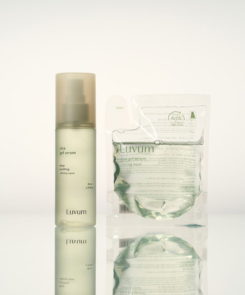 Calming Repair Young Cica Gel Serum · Refill Set