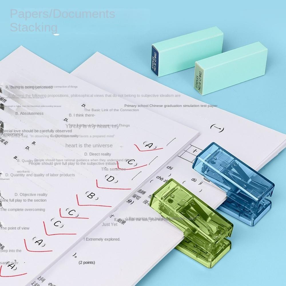 Mini Mini Stapler with 1000 Staples Paper Staplers Paper Binder Set Paper Fixing