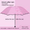 Shine Dual-use Umbrella, Water Blossom Flowering Folding Manual Umbrella
