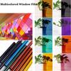 Store Self Adhesive UV-Prevention Solar Tint Decorative Glass Film Window Film Stain Glass Decor