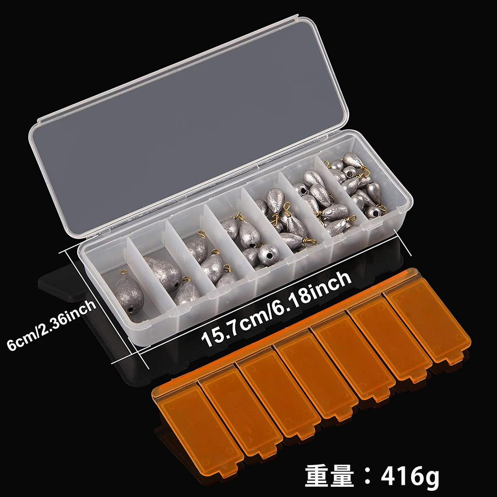 Грузила и грузила для рыбалки 54 7 для и других рыболовных применений Набор, Веса, Размеры, 3,5 г-28 г, Море, Река, Лодка,