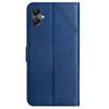 Для Samsung Galaxy A06 4G Кожаный чехол с узором в виде линий Чехол-кошелек для телефона