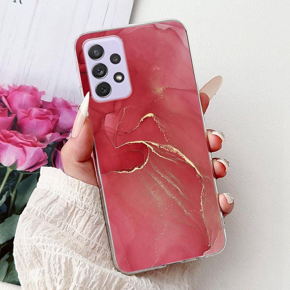 Fashion Painting Case For Samsung Galaxy A72 A52 A52s 5G Soft Silicone TPU Phone Cases For Samsung A72 A52 A52s Covers Bumpers