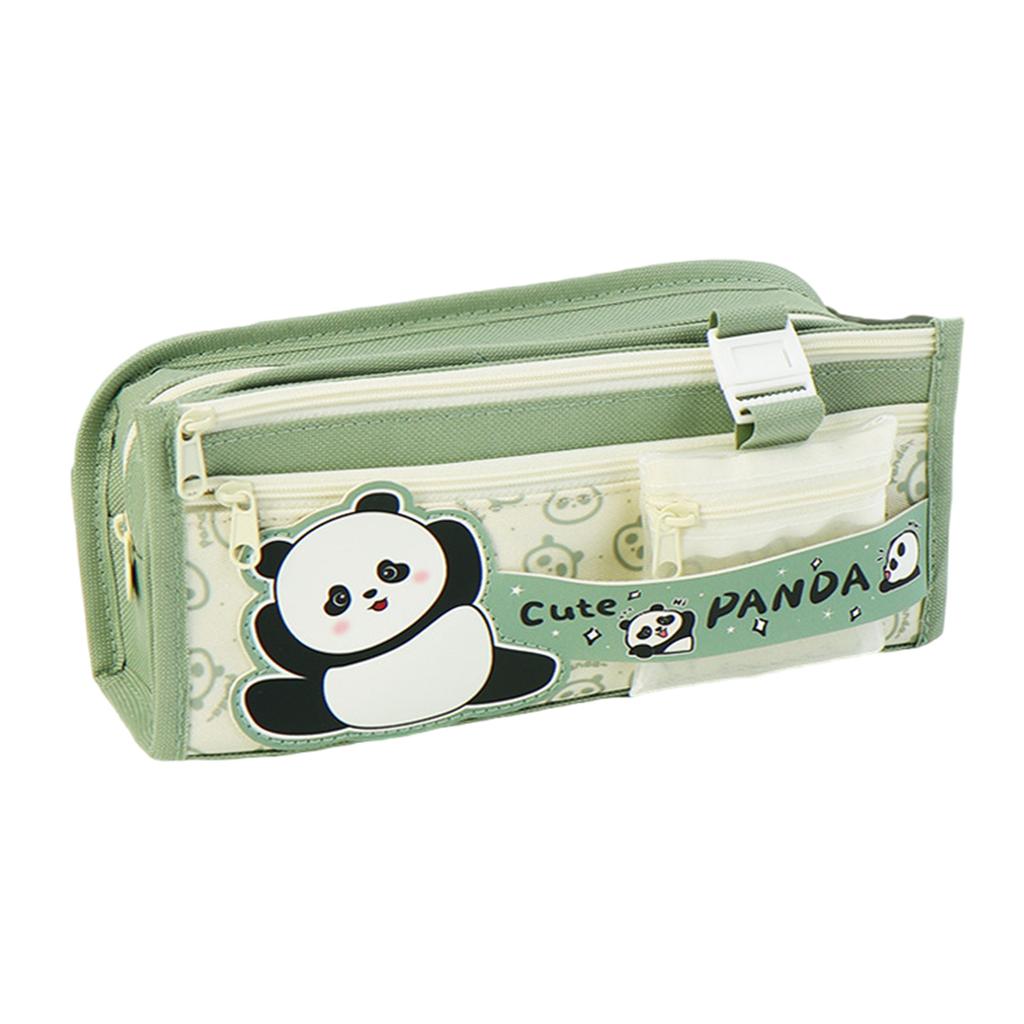 Пенал «Панда» большой емкости, сумка для канцелярских принадлежностей, пенал для маркеров, органайзеры для стола для студентов, девочек и мальчиков