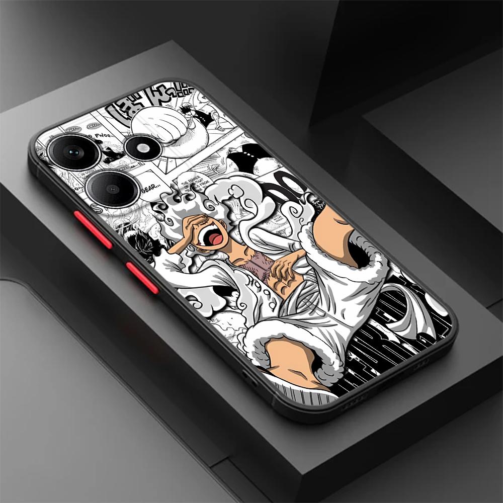 Чехол для телефона с аниме O-One Pieces для Xiaomi Redmi Note 14 13 Pro Plus 12 11 9S 10 14C 13C A4 Funda Задняя крышка телефона