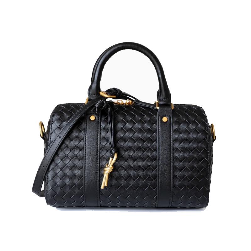 Сумка из плетеной воловьей кожи Diamond, осень/зима 2025 г.: Универсальная сумка для бизнеса, поездок на работу, через плечо и через почтальона