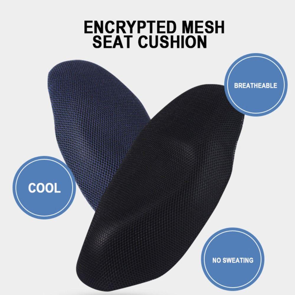 Motorcycle Vehicle Cushion Seat Cover Portable Moto Seat Cover New 3D Honeycomb Mesh Cover
