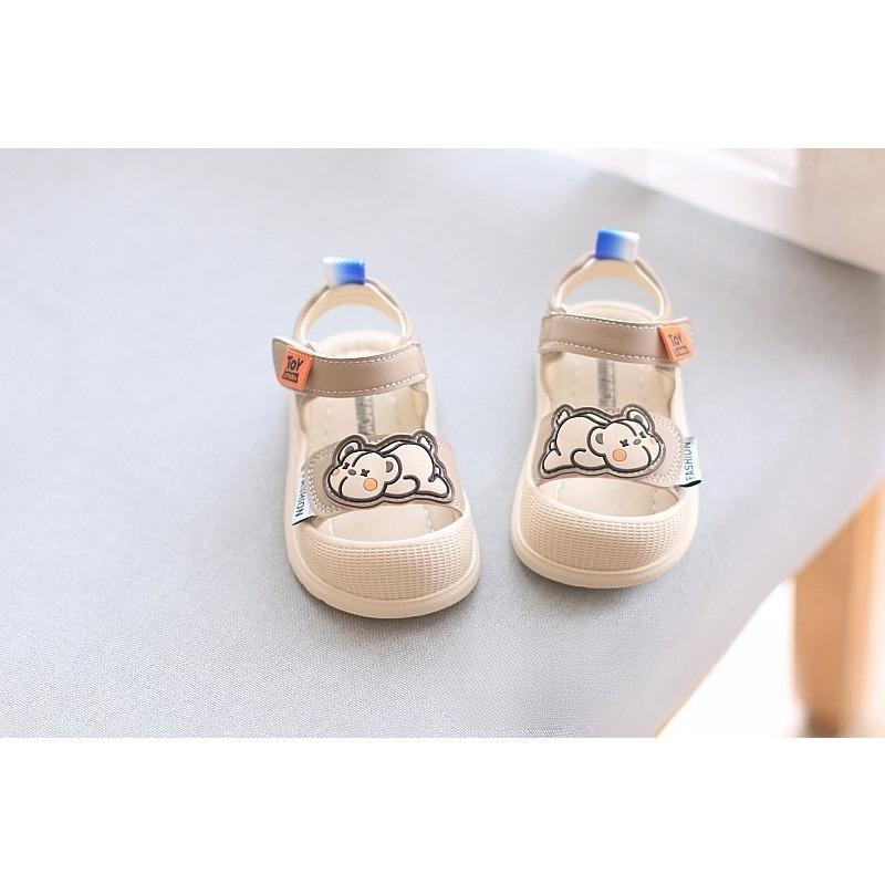 Summer Closed Toe Anti-slip Soft Sole Breathable Toddler Walking Shoes Kids Beach Sandals For Boys Girls