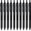 Шариковая ручка Pentel Гелевые чернила Гель S 0,5 мм Черный корпус BLN125-A Черный 10 шт.