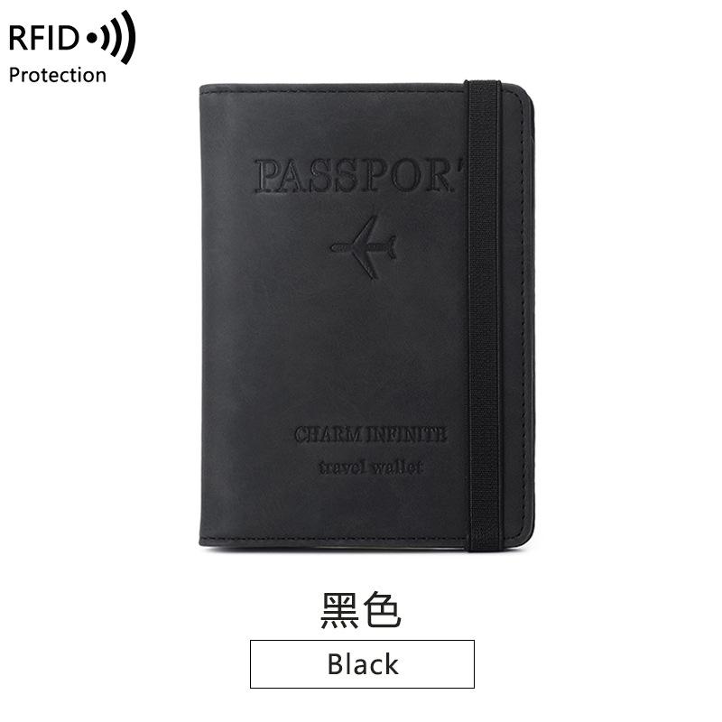 Новая противокражная сумка-кошелек для паспорта, карты вакцинации, документов, билетов, многофункциональный дорожный держатель для паспорта