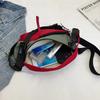 New Nylon Waist Bag Pack Purse Casual Large Phone Belt Chest Bag Pouch Women'S Travel Phone Bag Unisex Fanny Banana Bag