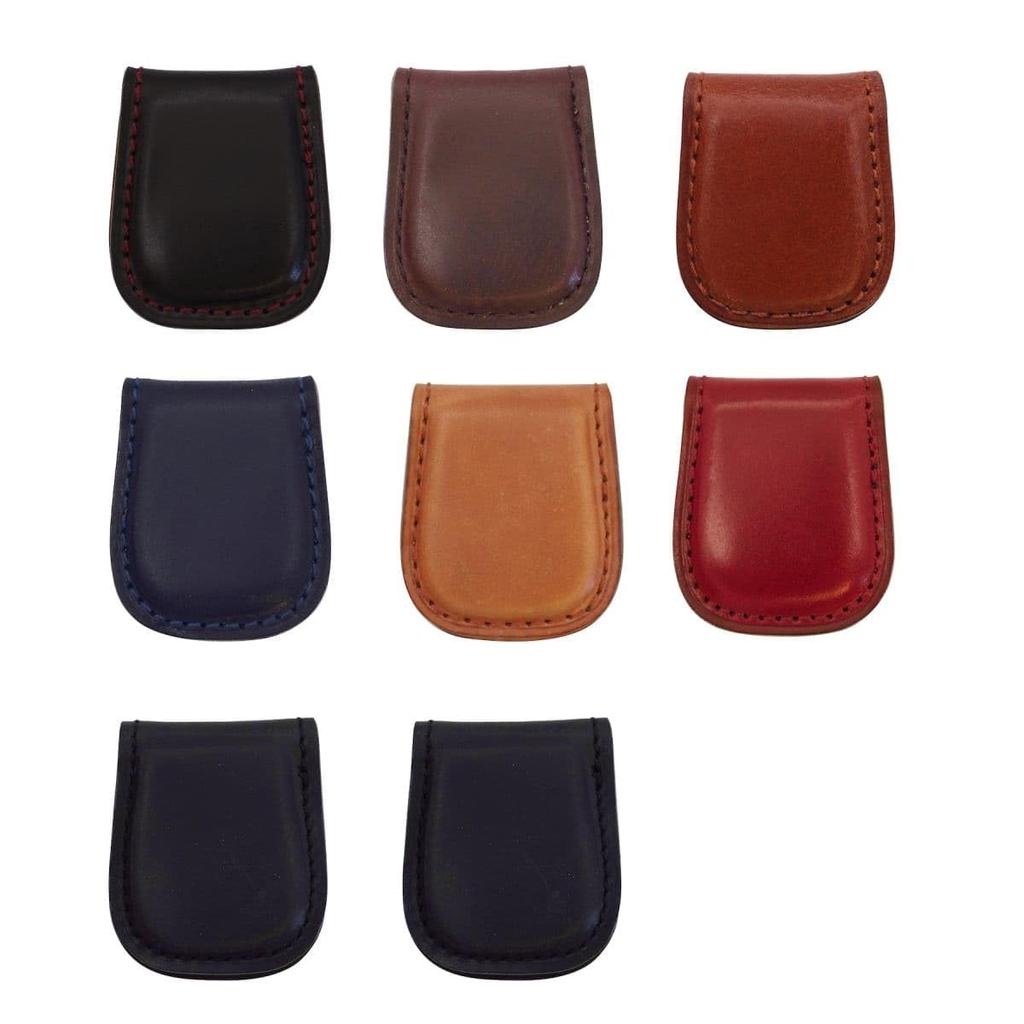 Ограниченный винтажный кордован магнитный зажим Сибу x [Хурма Натуральный] CVMC-04