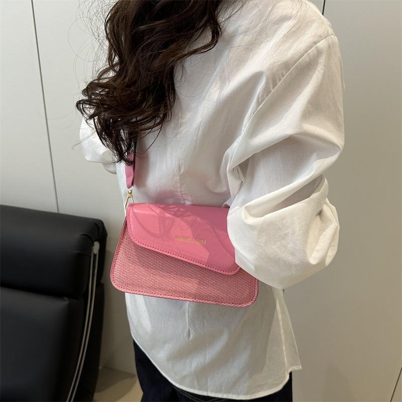 Летний ретро модный тренд широкий плечевой ремень универсальная повседневная маленькая квадратная сумка сумка через плечо сумка-мессенджер женская сумка